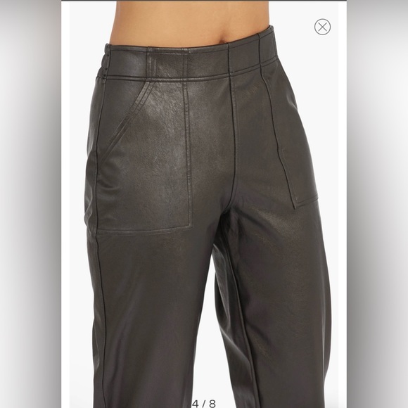 Spanx | “Like Leather” Joggers | Black | Small | Excellent Condition - Picture 4 of 9